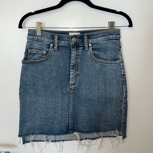 Aritzia Wilfred Free denim skirt